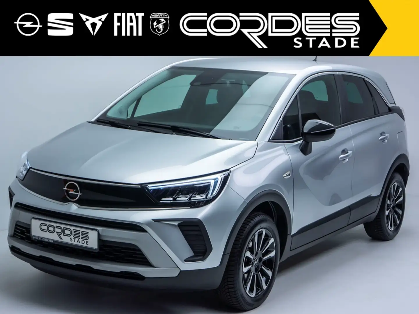 Opel Crossland Elegance 1.2 Turbo Automatik Kamera Navi (102) Silber - 2