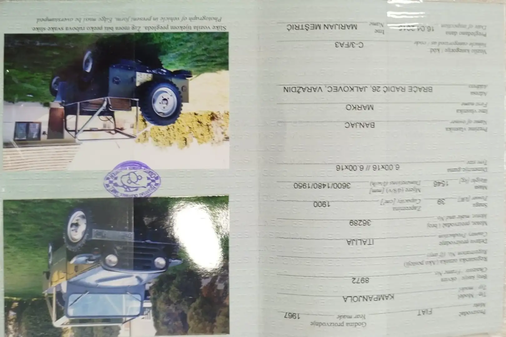 Fiat Campagnola - 1967 - Grün - 2