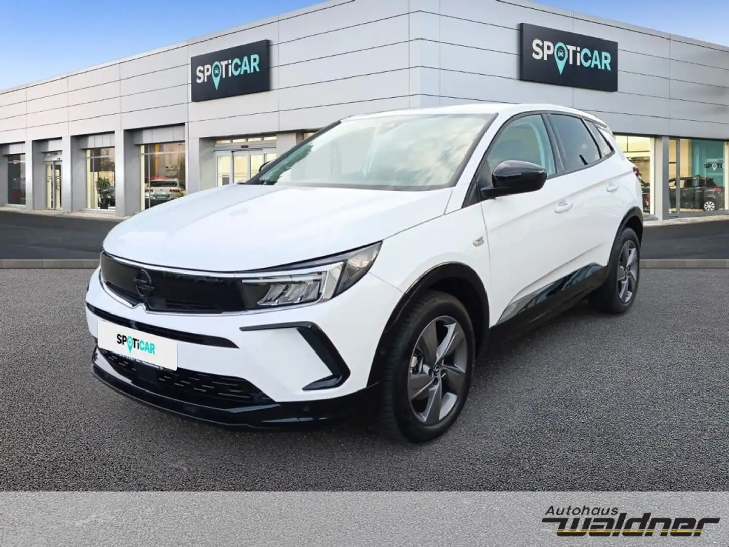 Opel Grandland 1.2 DI Automatik GS Blanc - 1