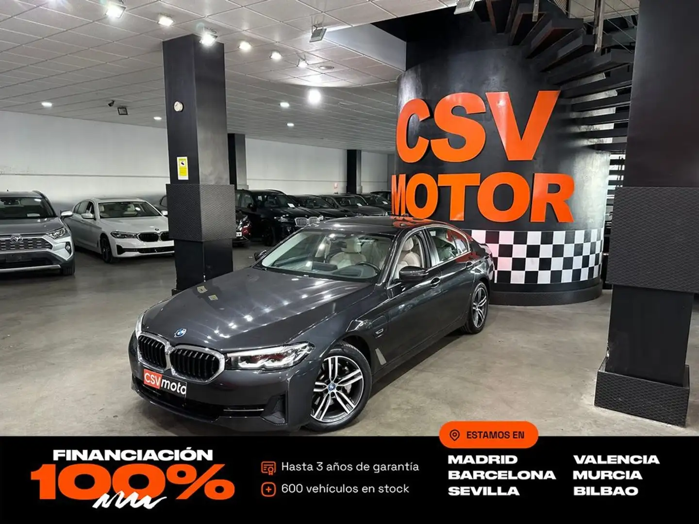 BMW Active Hybrid 5 530iA Czarny - 1