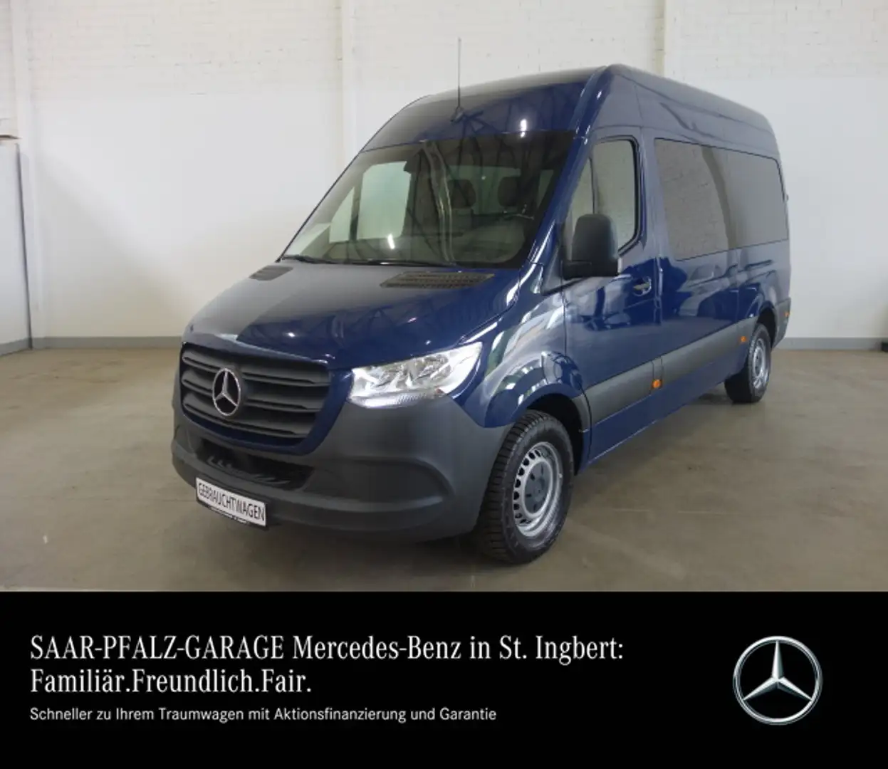 Mercedes-Benz Sprinter Sprinter 316CDI Hoch TOURER*DAB*DISTR*R-KAM*KLIM Bleu - 1