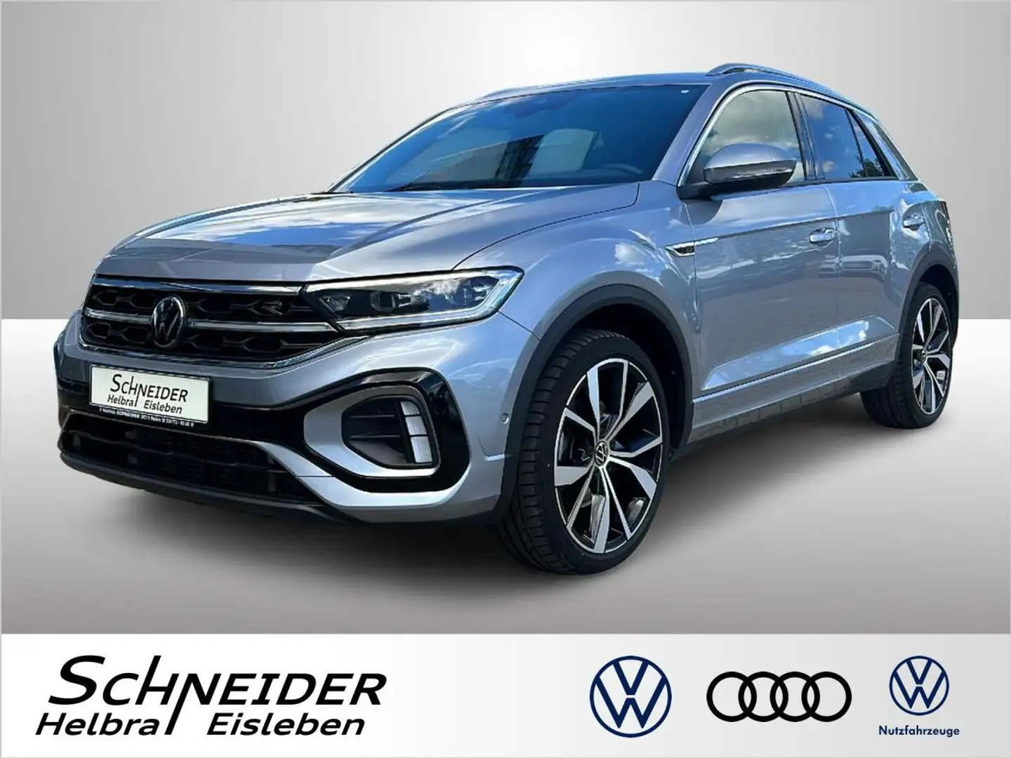 Volkswagen T-Roc 2.0 TSI DSG 4MOTION R-LINE+NAVI+IQLIGHT+CAM+ Argent - 1