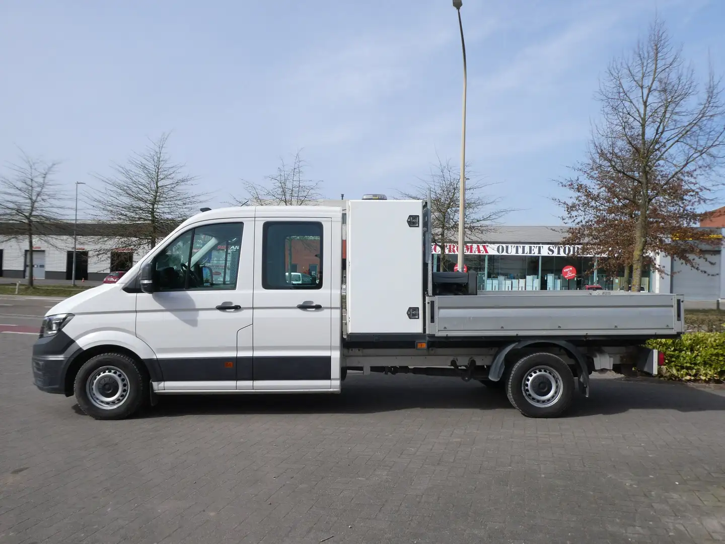 Volkswagen Crafter 2.0tdi-177pk Pick-up 7pl. , Garantie Blanc - 1