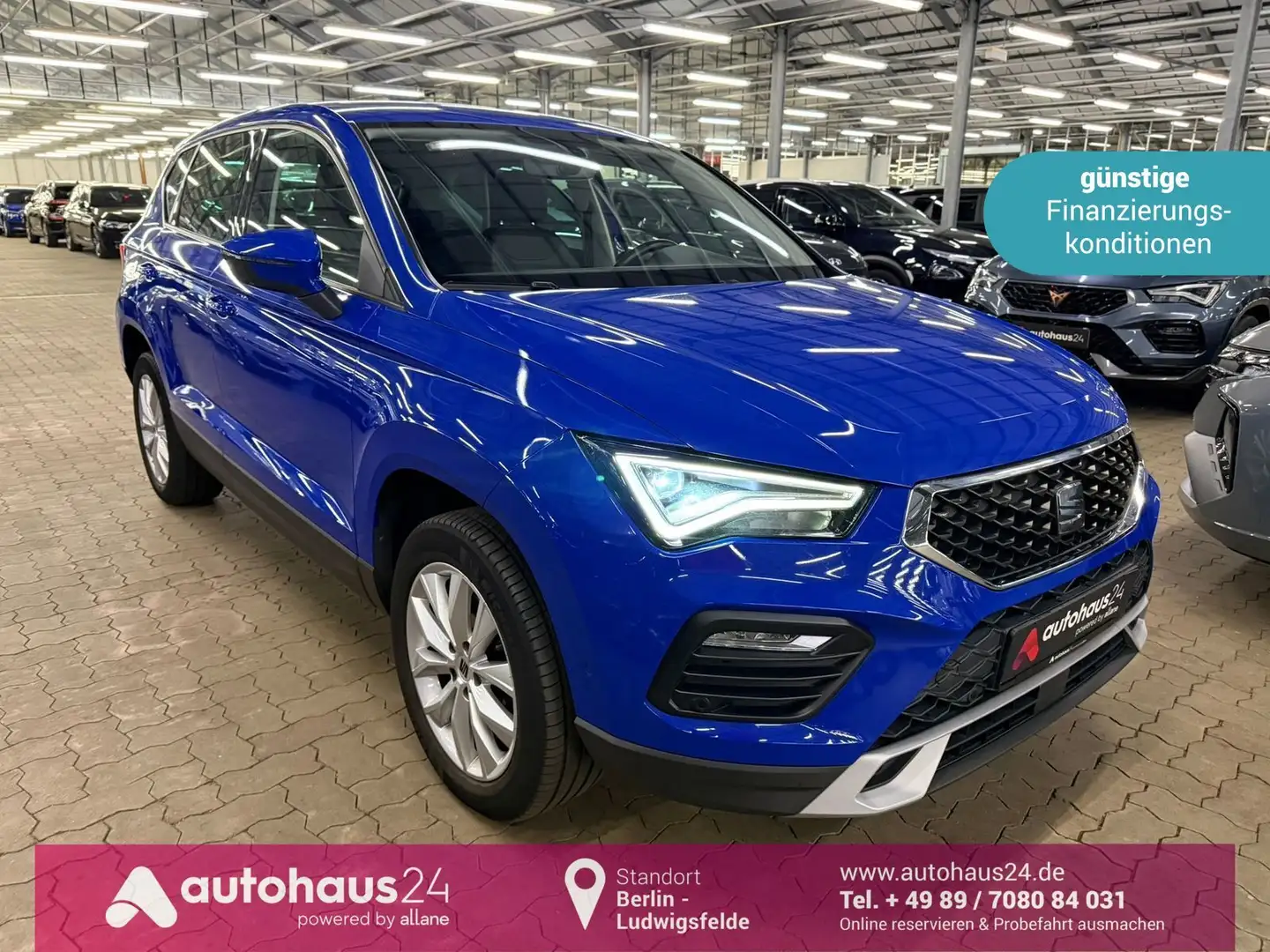 SEAT Ateca 1.5 TSI Style LED|Navi|PDC|Sitzheizung Blau - 1