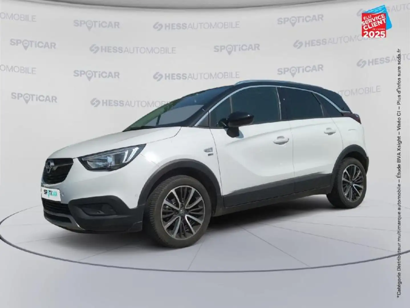 Opel Crossland X 1.5 D 102ch Design 120 ans Euro 6d-T Blanc - 1