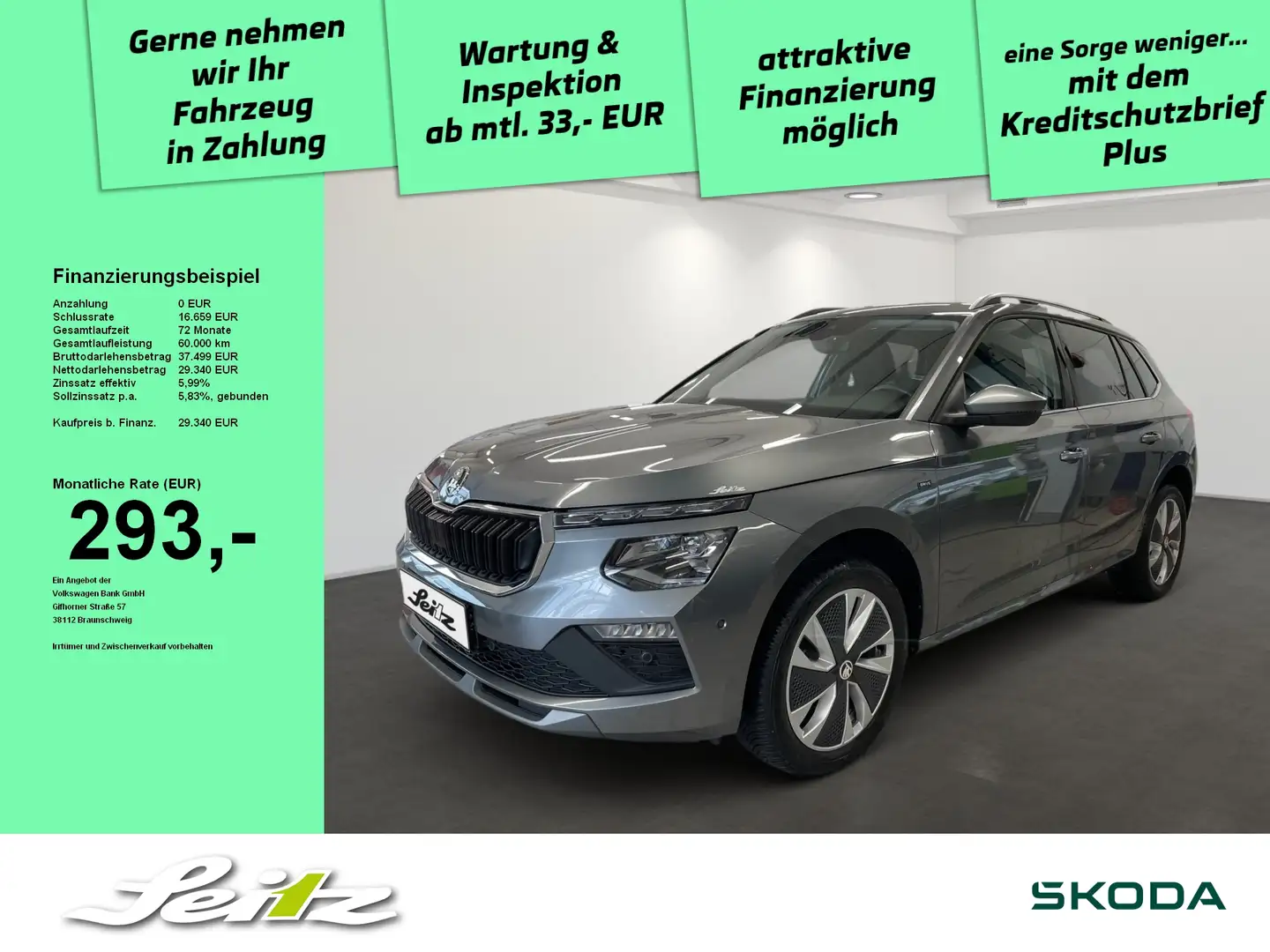 Skoda Kamiq 1.5 TSI Selection *AHK*MATRIX*KAMERA*NAVI* Gris - 1