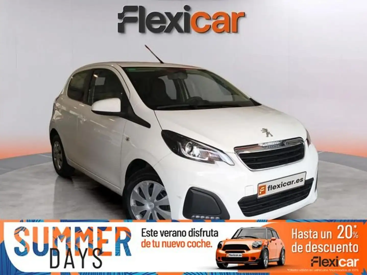 Peugeot 108 Active+VTi+52kW+%2872CV%29 Blanco - 1