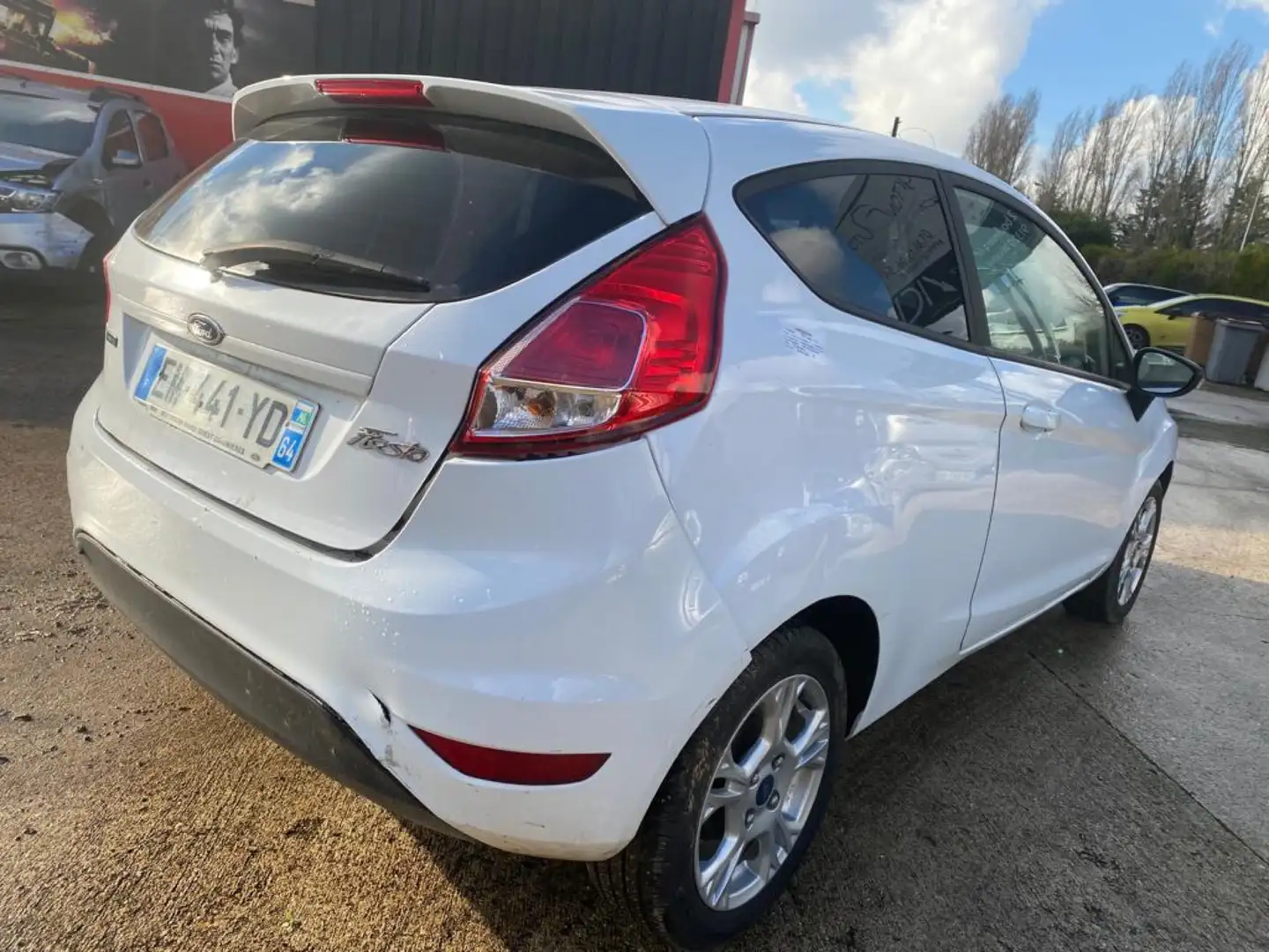 Ford Fiesta 1.0 EcoBoost 100 S&S Edition Weiß - 2