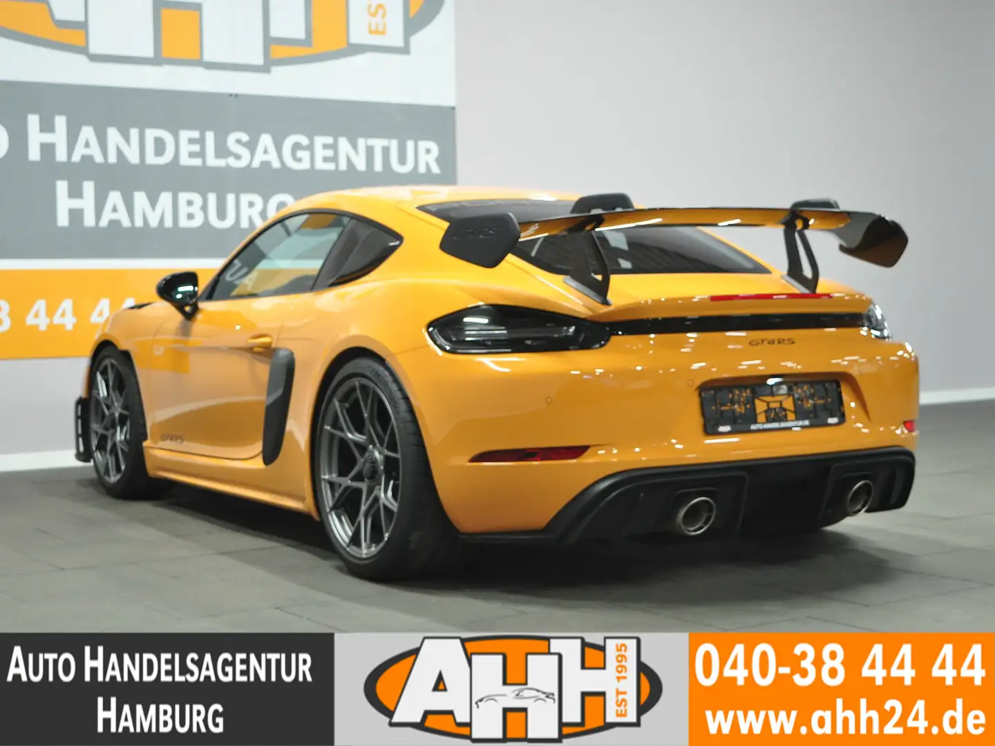 Porsche Cayman GT4 RS WEISSACH|CLUB|LIFT|PCCB|BOSE Yellow - 2
