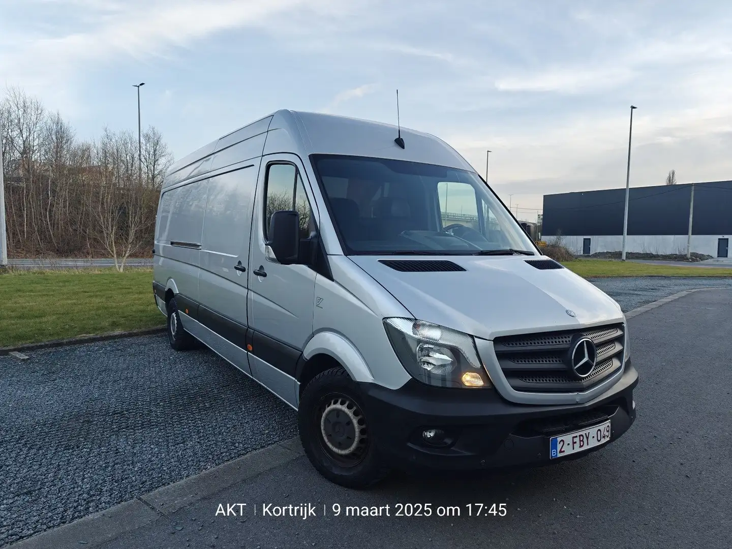 Mercedes-Benz Sprinter 313 CDI (BlueTec) Sprinter 906.135 Zilver - 1