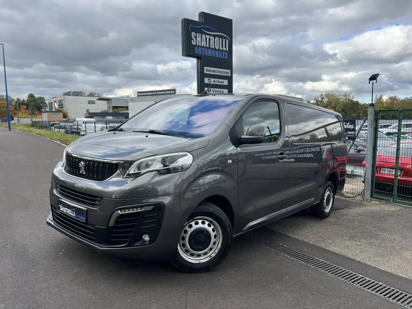 Peugeot Expert 2.0 HDI 180ch Rallonge BoîteAuto EAT8 Premium GPS Camera ChauffageAuxiliaire Gris - 1
