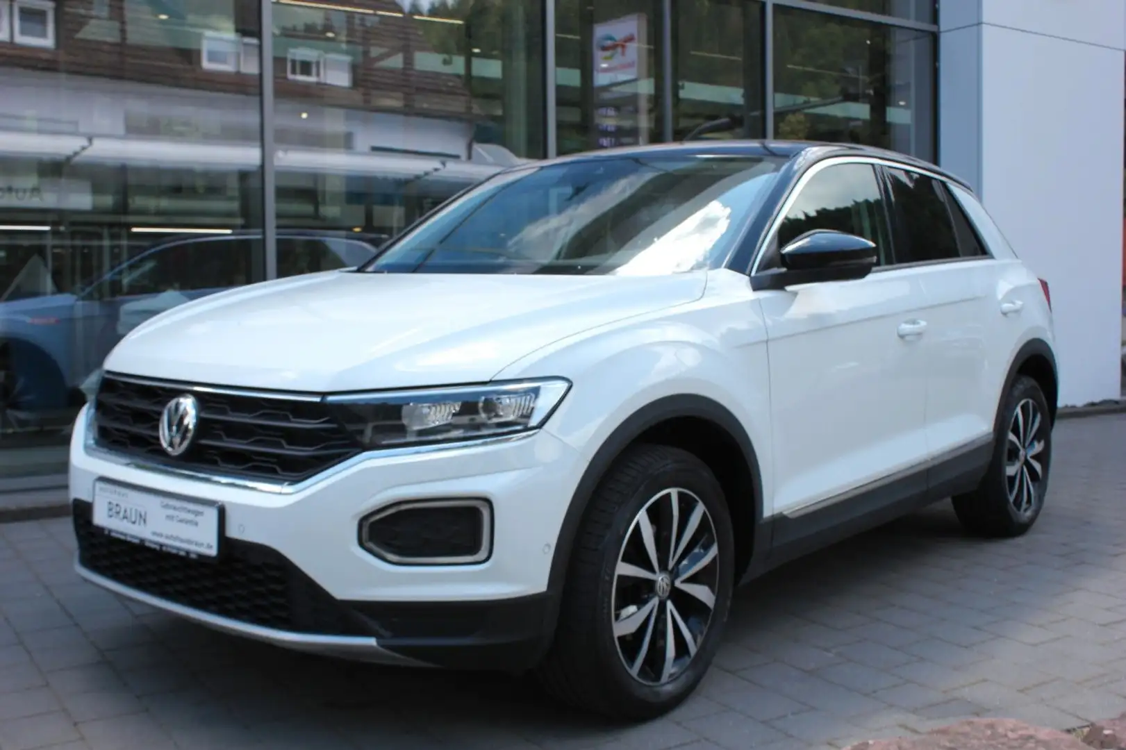Volkswagen T-Roc Style 1.0TSI *Navi, Kamera* Weiß - 2