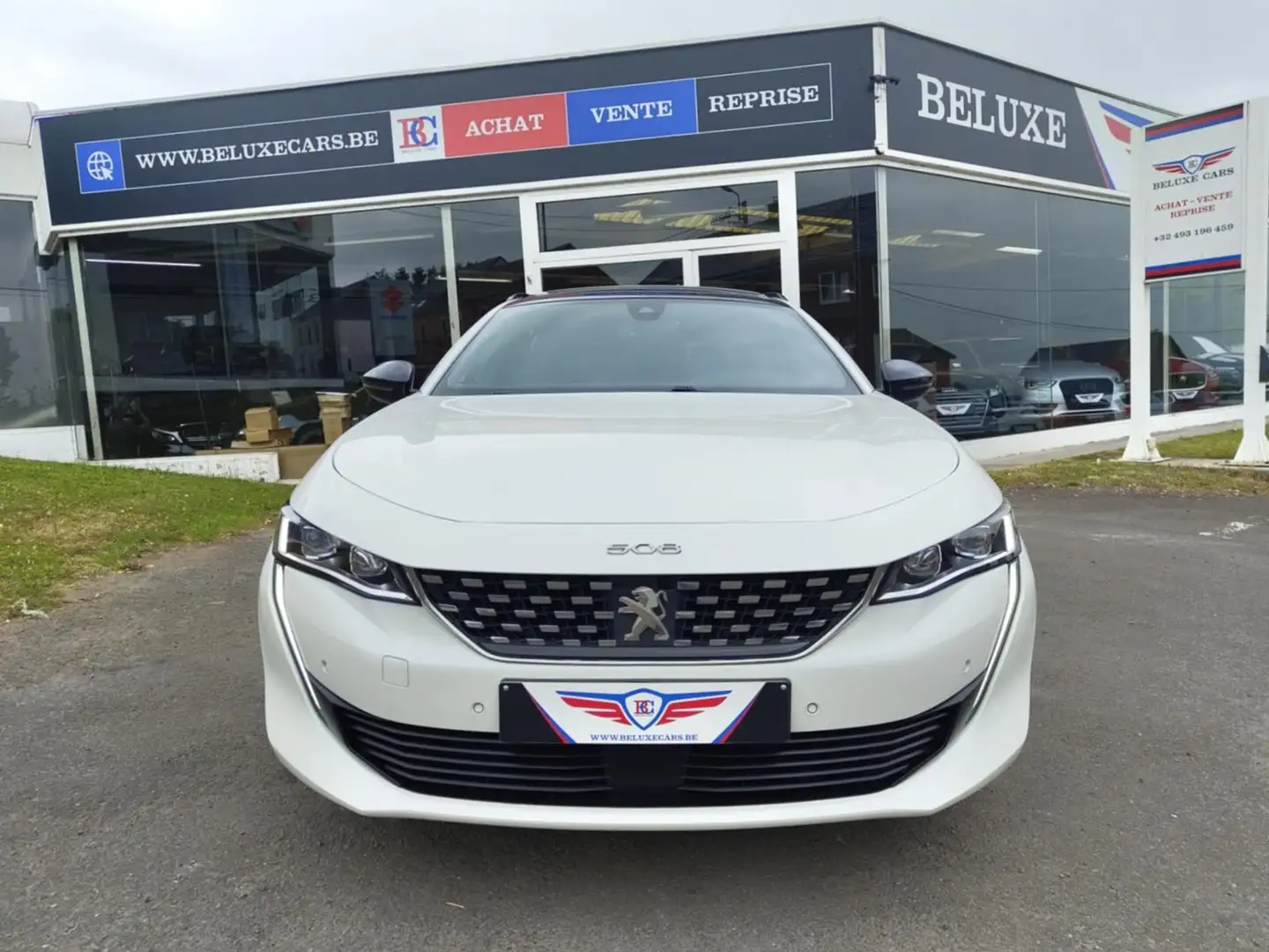 Peugeot 508 SW 1.5 BlueHDi GT Line S AUTO*ATT REM*TOIT OUVRANT Wit - 2