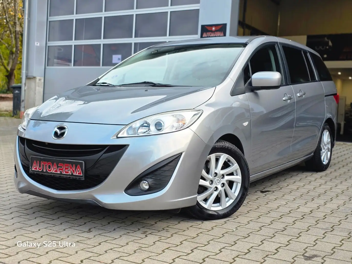 Mazda 5 Center-Line 2.0|AUTOM|7 SITZER|SHZ|PDC|KLIMA Silber - 1