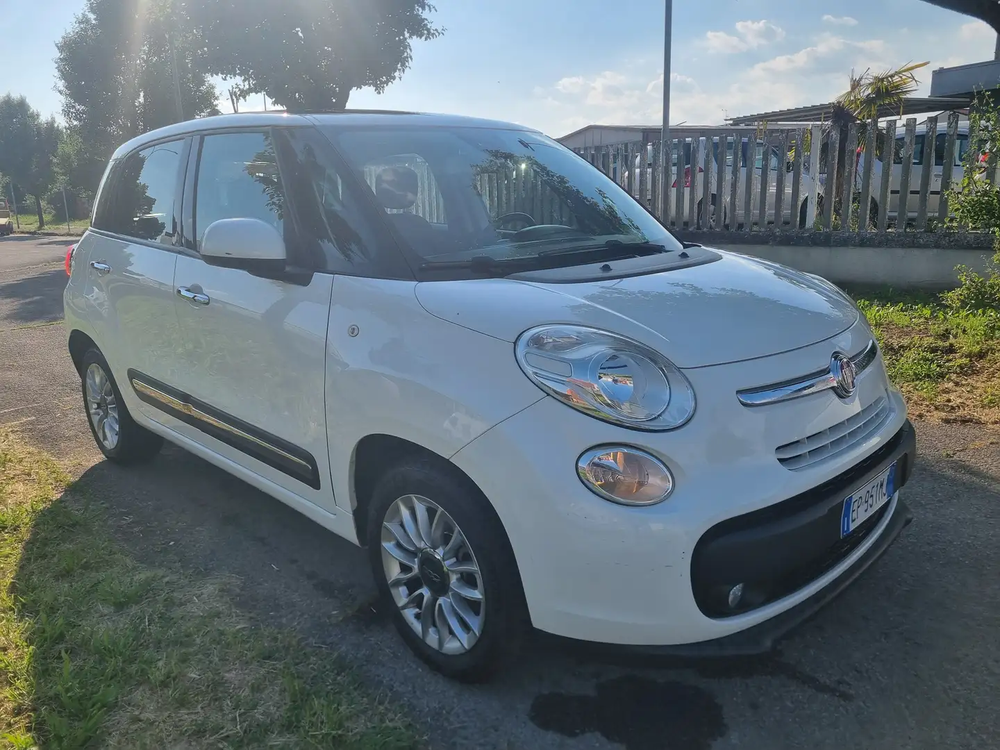Fiat 500L 500L 1.3 mjt Lounge 85cv Bianco - 1
