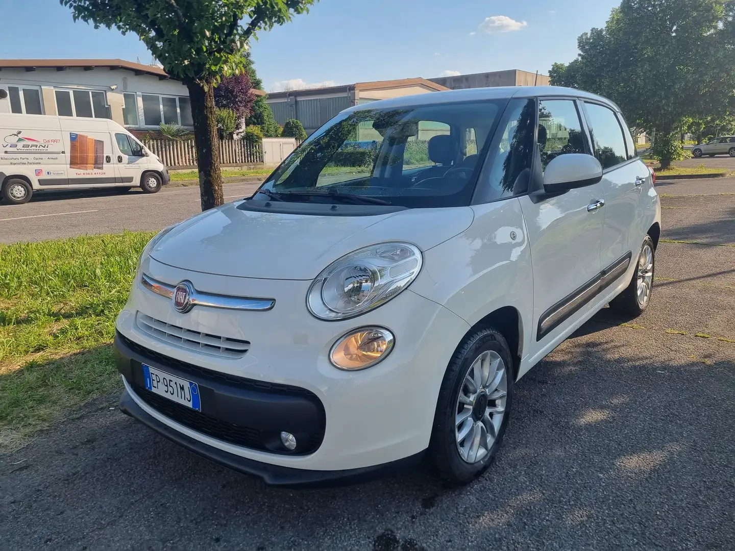 Fiat 500L 500L 1.3 mjt Lounge 85cv Bianco - 2
