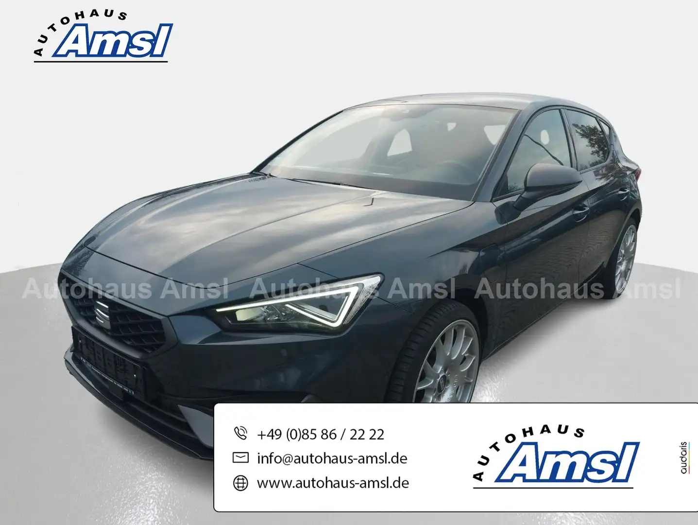 SEAT Leon 1.4 TSI e-Hybrid DSG FR Gris - 1