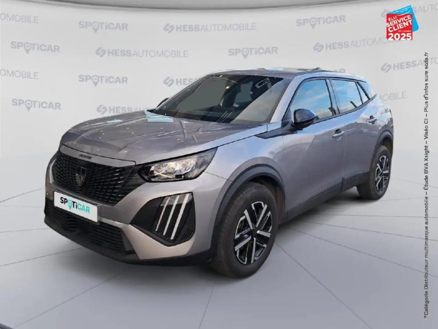 Peugeot e-2008 1.2 PureTech 100ch S\u0026S Active Gri - 1