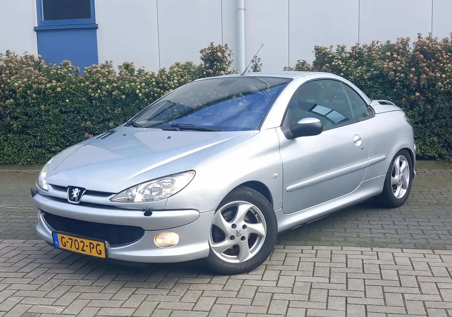 Peugeot 206 CC 1.6-16v Primium Leder/Stoelverwarming Grau - 1