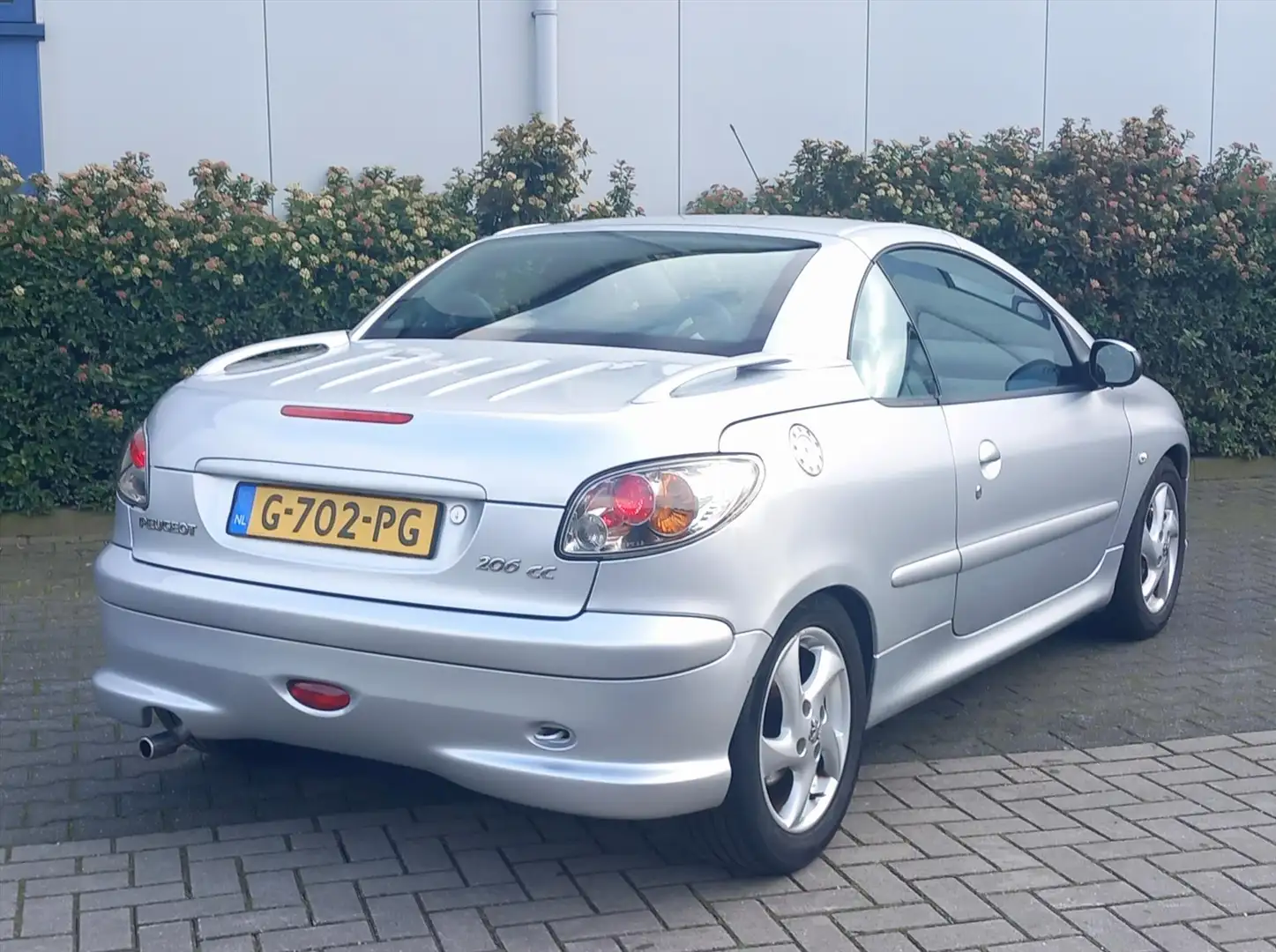 Peugeot 206 CC 1.6-16v Primium Leder/Stoelverwarming Grau - 2