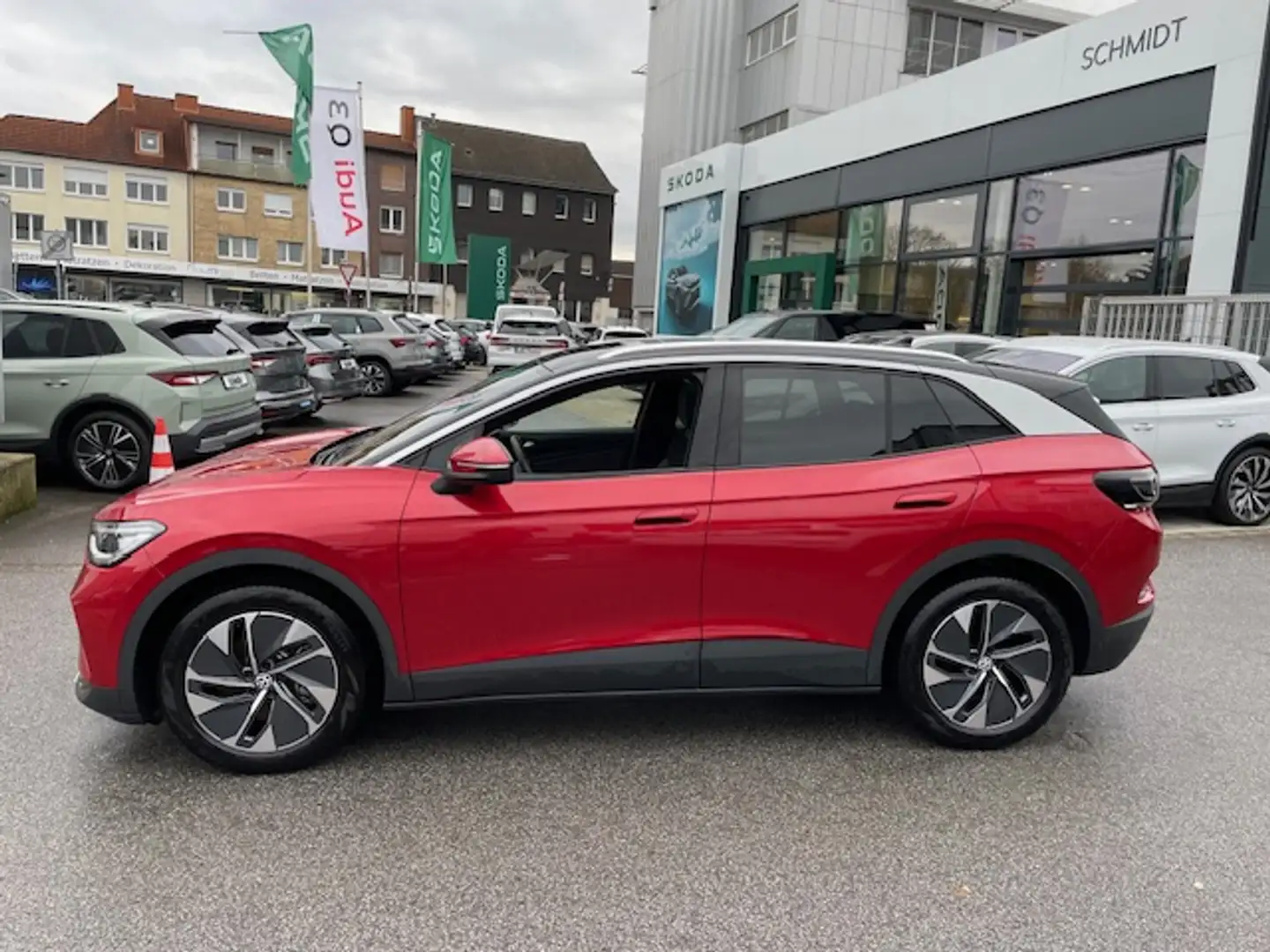 Volkswagen ID.4 Pro 210kW AHK Panoramad.Wärmep.ACC SideAssis... Rot - 2