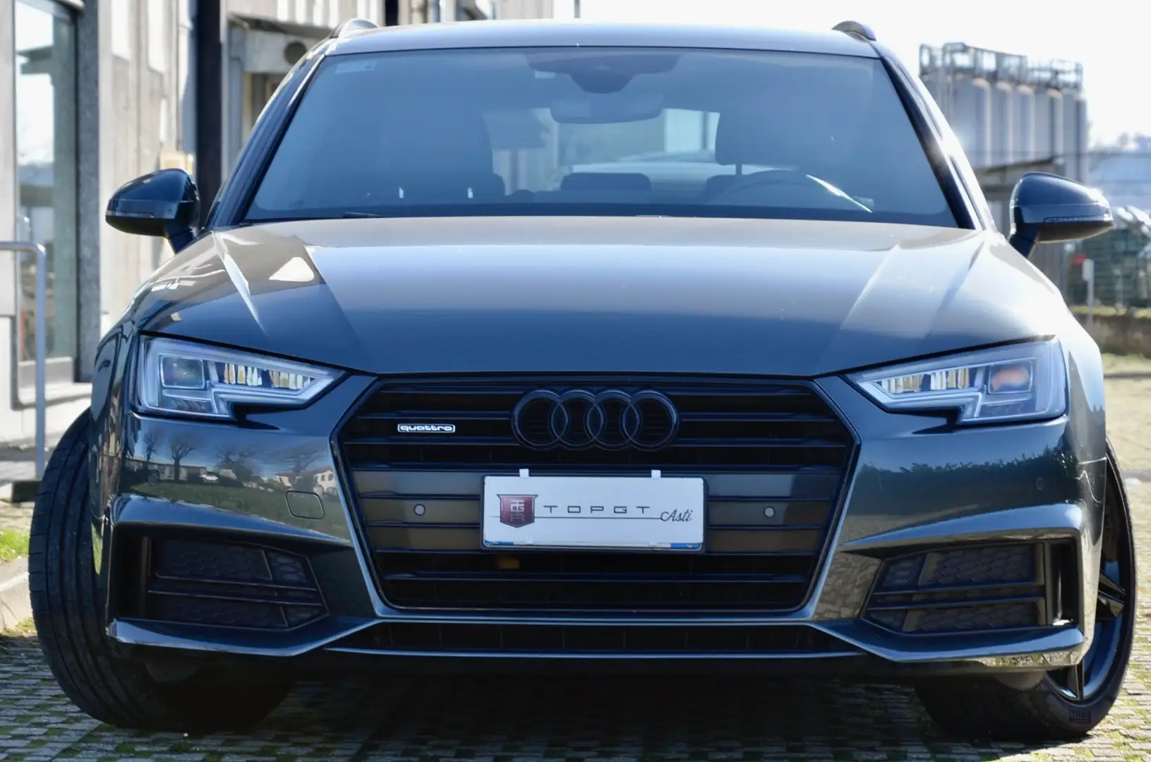 Audi A4 2.0 tdi S-line INT+EXT quattro 190cv s-tronic Grigio - 2