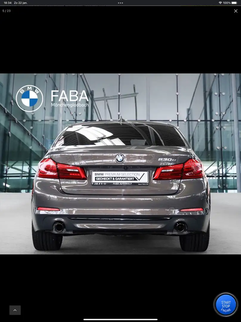 BMW 530 iPerf High Exe. Hybride Желтый - 1