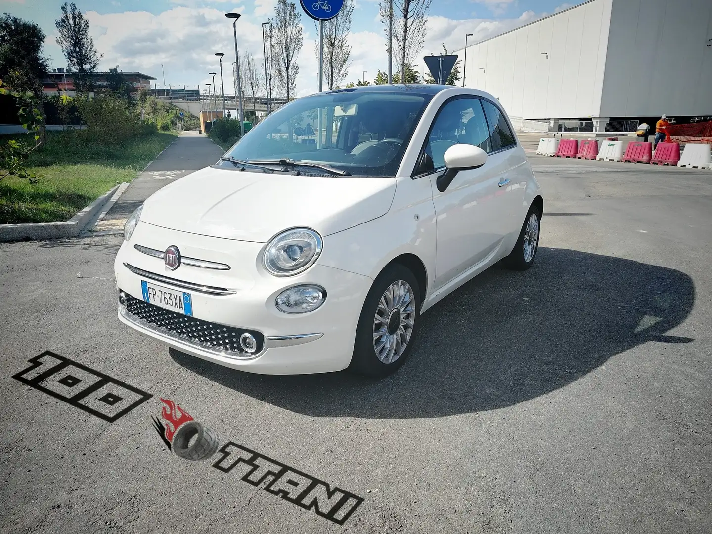 Fiat 500 1.2 Lounge easypower Gpl 69cv my18 Bianco - 1