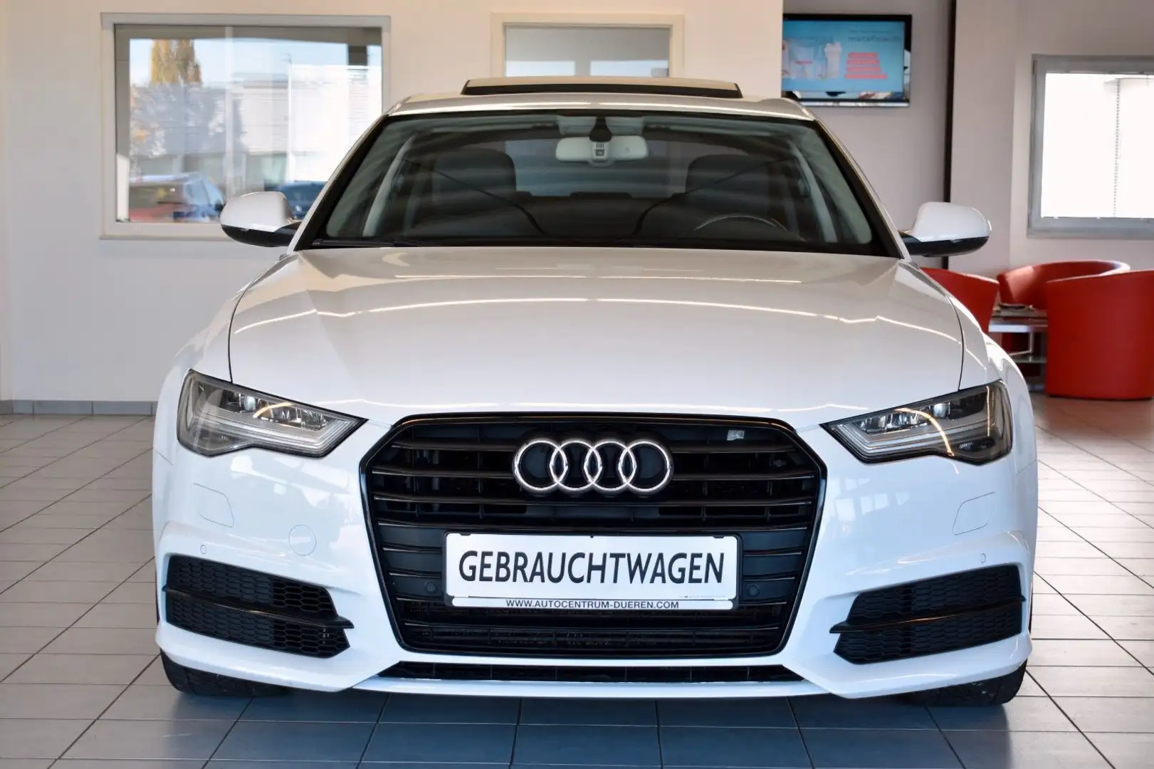 Audi A6 Lim. 3.0 TDI AUT./S-LINE/BOSE/S-DACH/CAM/20" Weiß - 2