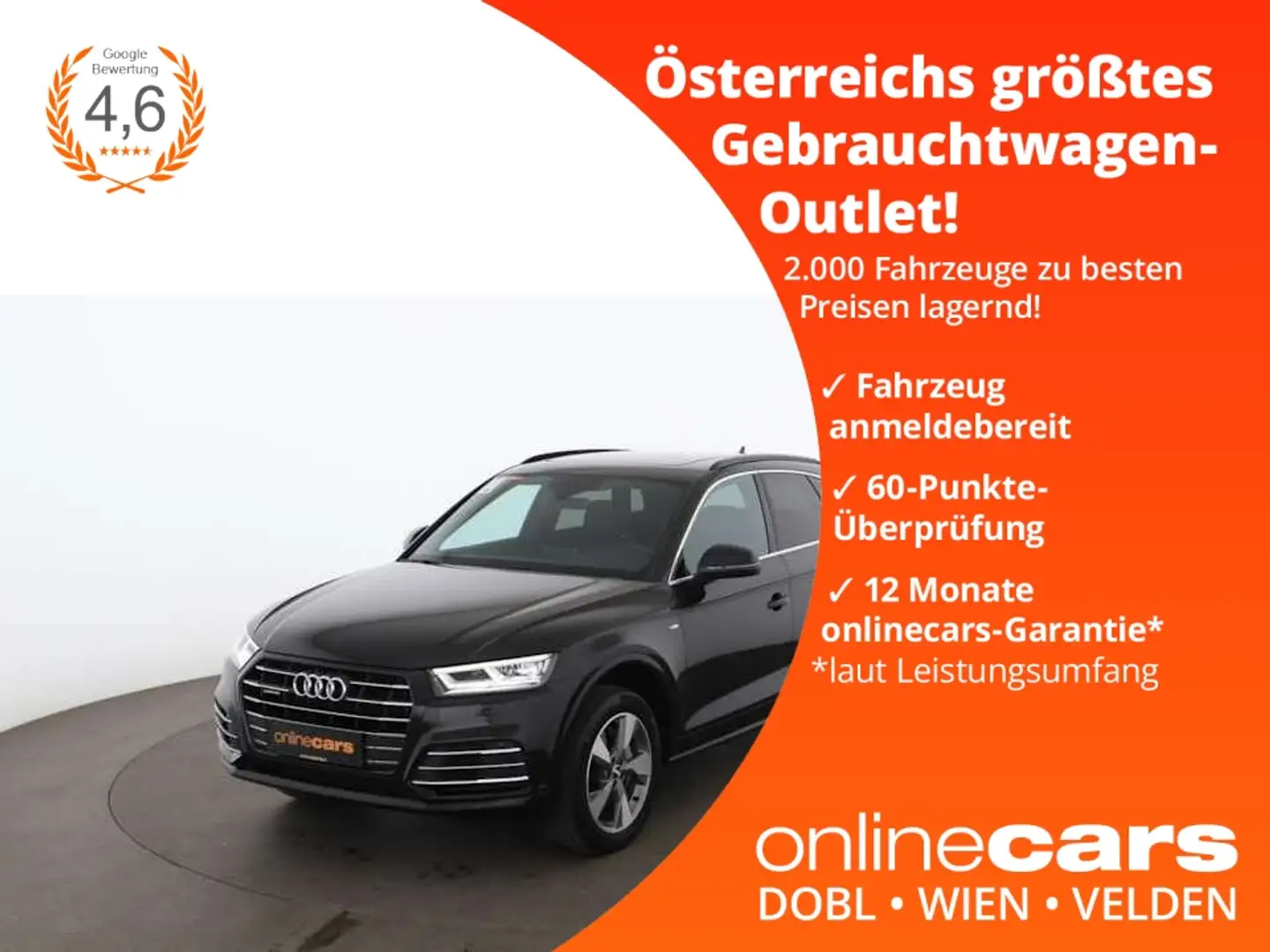 Audi Q5 55 TFSI e quattro S-Line Aut MATRIX SKY NAVI Schwarz - 1