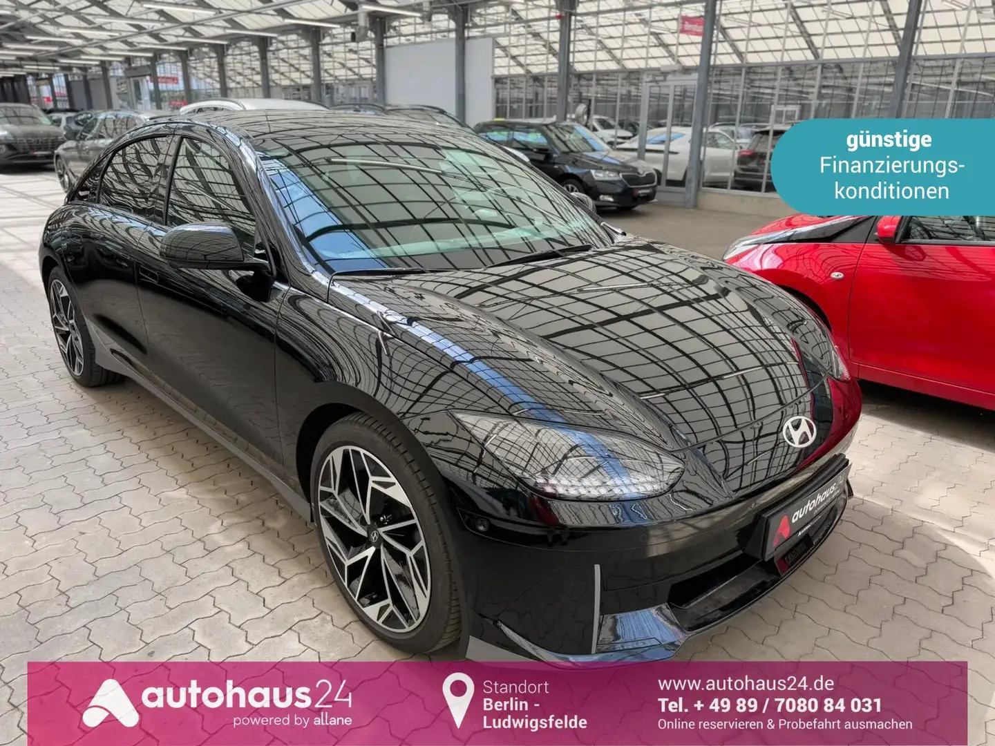 Hyundai IONIQ 6 Uniq Navi|HUD|Bose|Leder Noir - 1