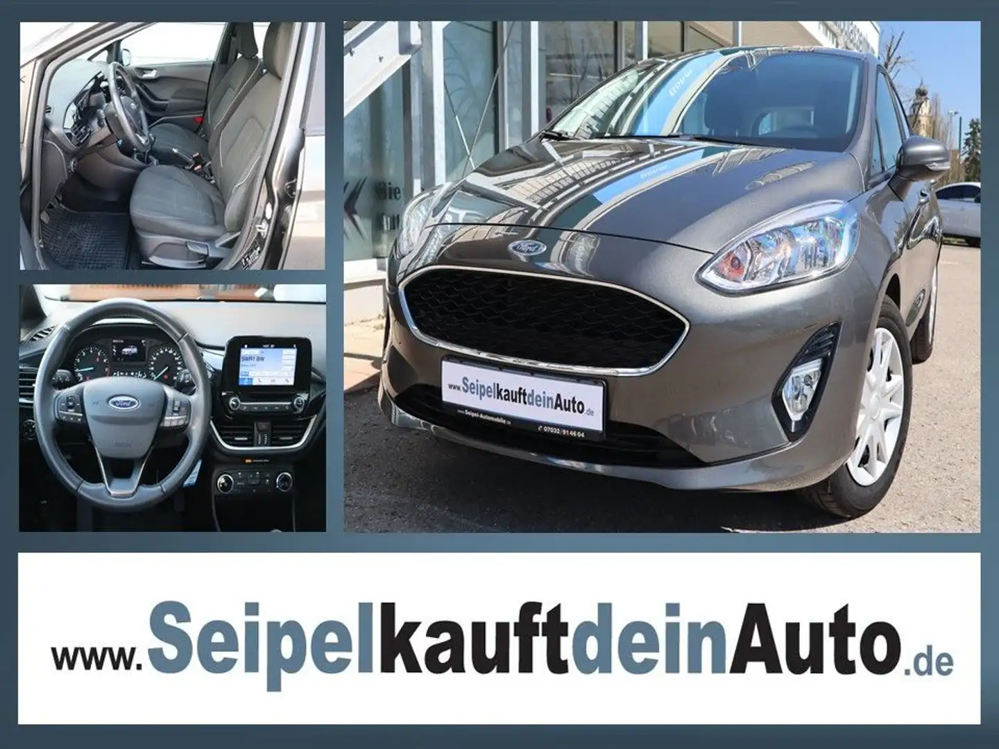 Ford Fiesta Cool & Connect*Klima*SHZ*PDC*Spurhalte* Grau - 1