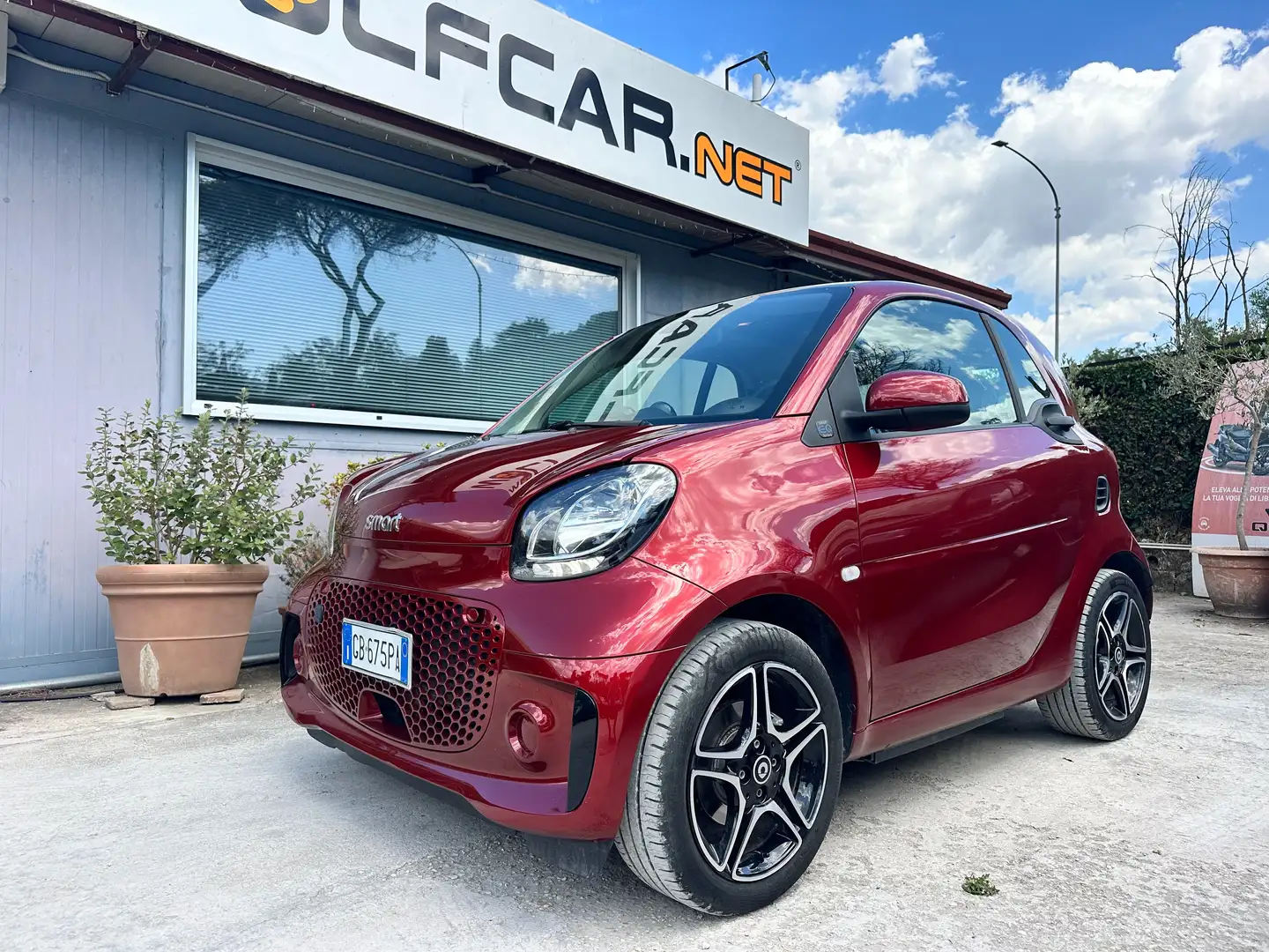 smart forTwo Fortwo III 2020 eq Passion 4,6kW Rouge - 1