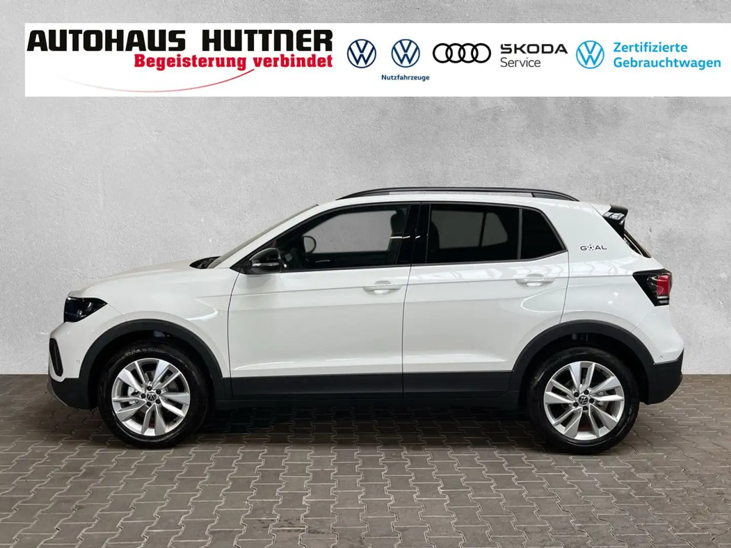 Volkswagen T-Cross GOAL 1.0 TSI DSG NAVI AHK LED APPCONNECT Blanc - 2
