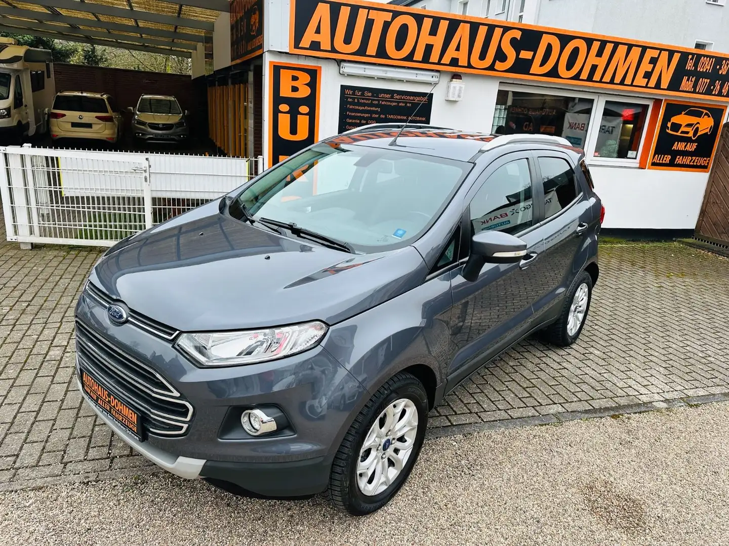 Ford EcoSport Titanium +  1 Hand+Scheckheft gepflegt Szürke - 1