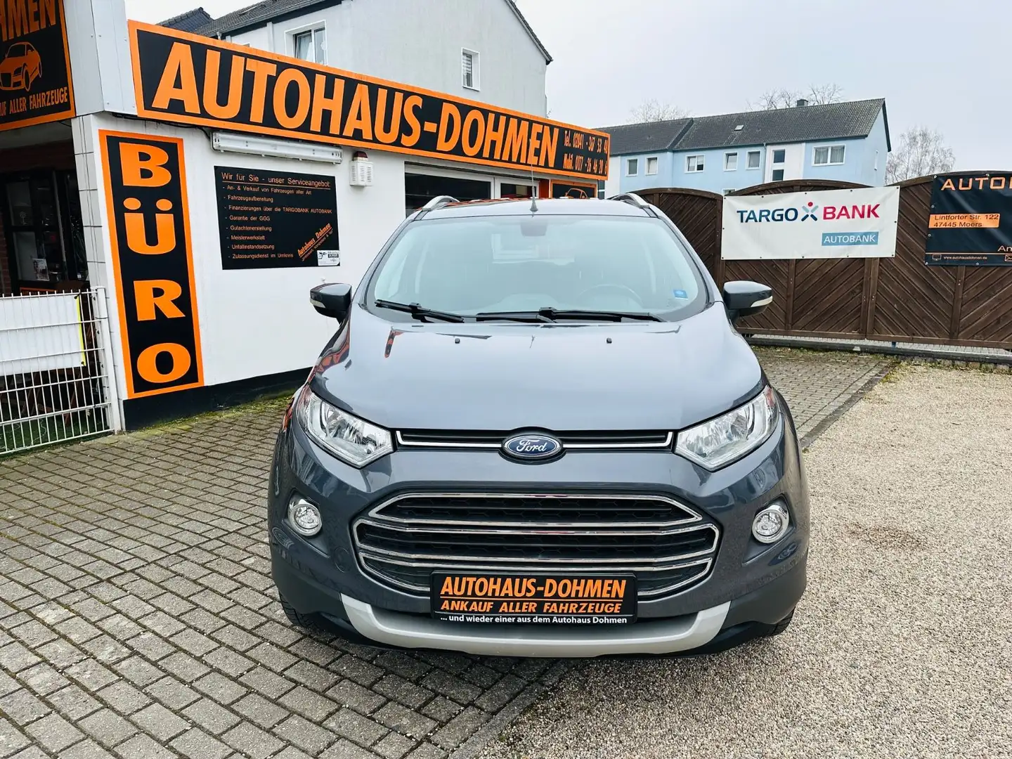 Ford EcoSport Titanium +  1 Hand+Scheckheft gepflegt Szürke - 2