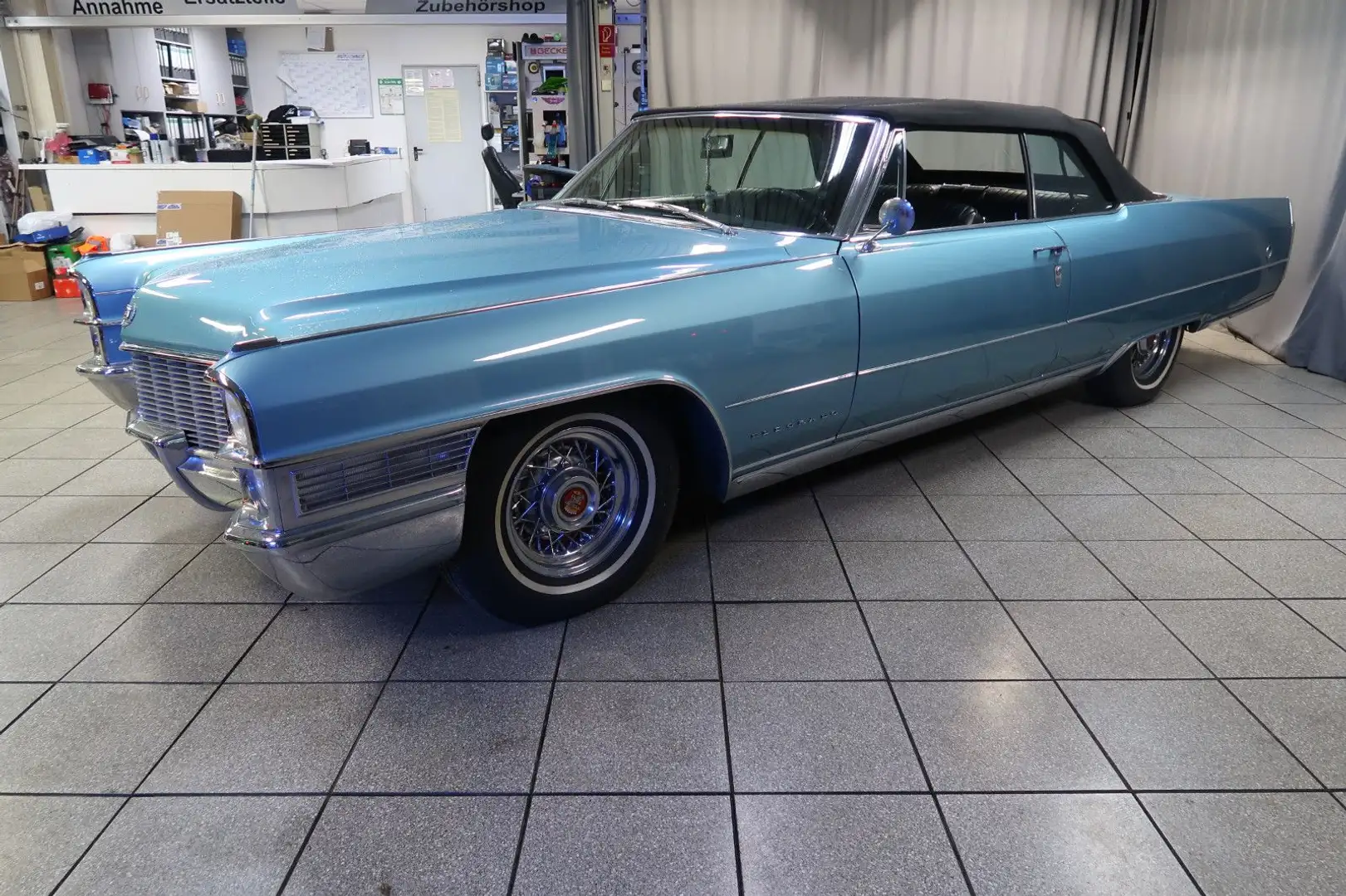 Cadillac Deville Eldorado Blau - 2