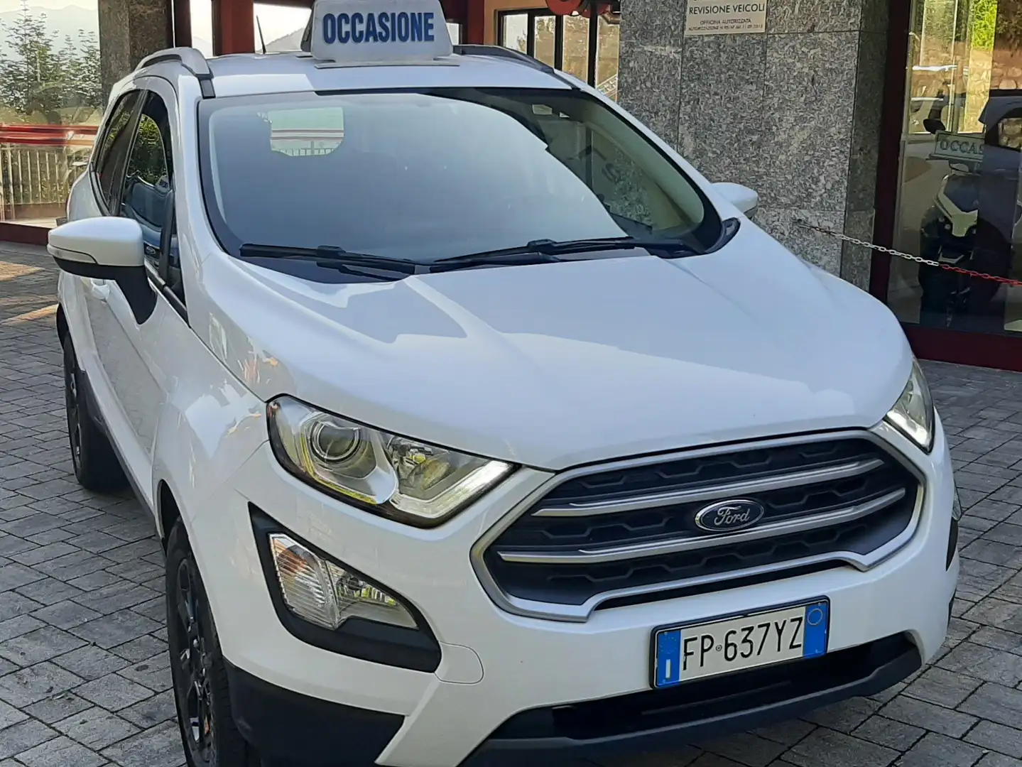 Ford EcoSport EcoSport 2018 1.0 ecoboost Business 100cv Blanc - 2