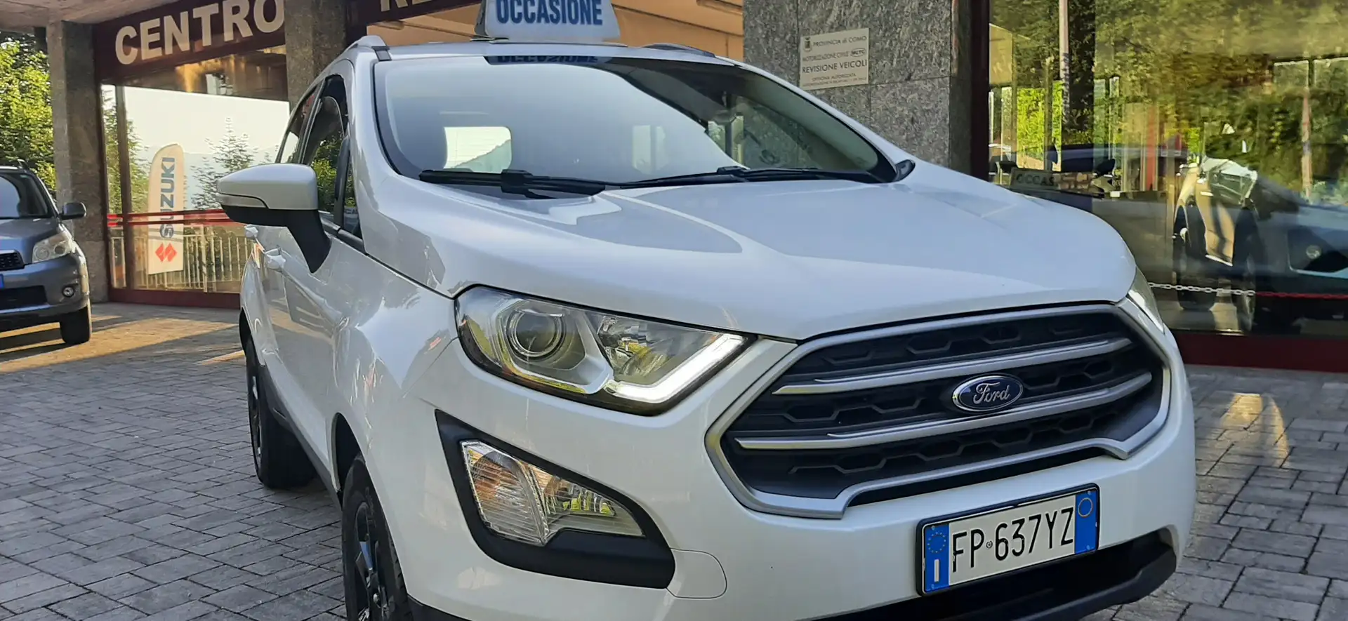 Ford EcoSport EcoSport 2018 1.0 ecoboost Business 100cv Blanc - 1