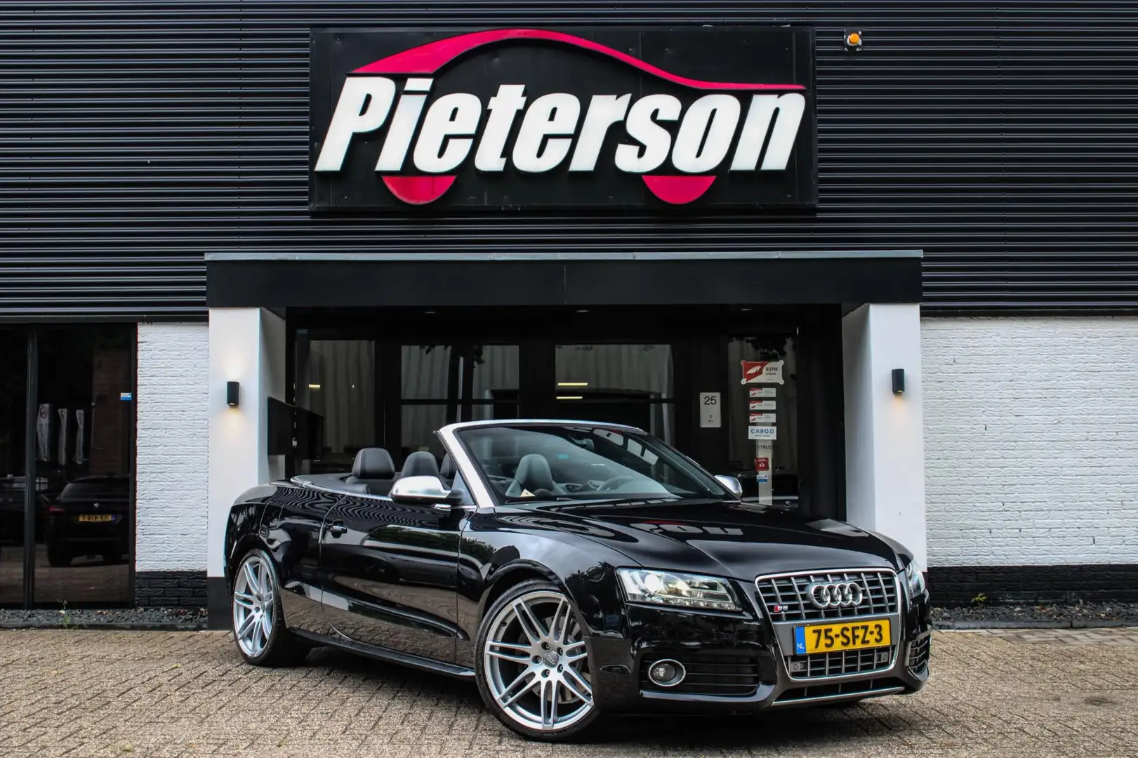 Audi S5 Cabriolet 3.0 TFSI Quattro RS STOELEN LEDER KEYLES Zwart - 1