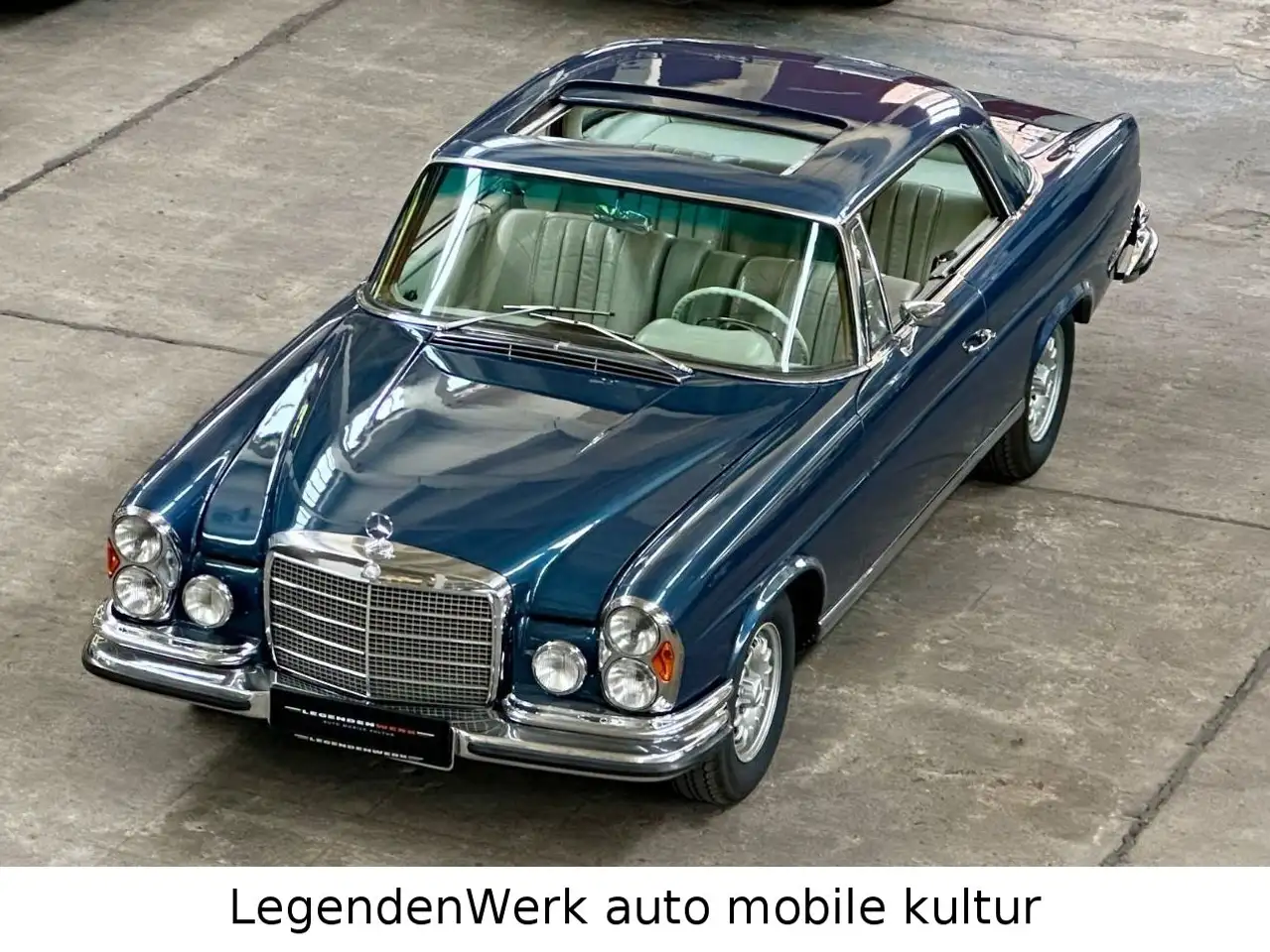 Mercedes-Benz 280 SE 3.5 W 111 Coupe BRD Schalter SSD Leder, foto 9