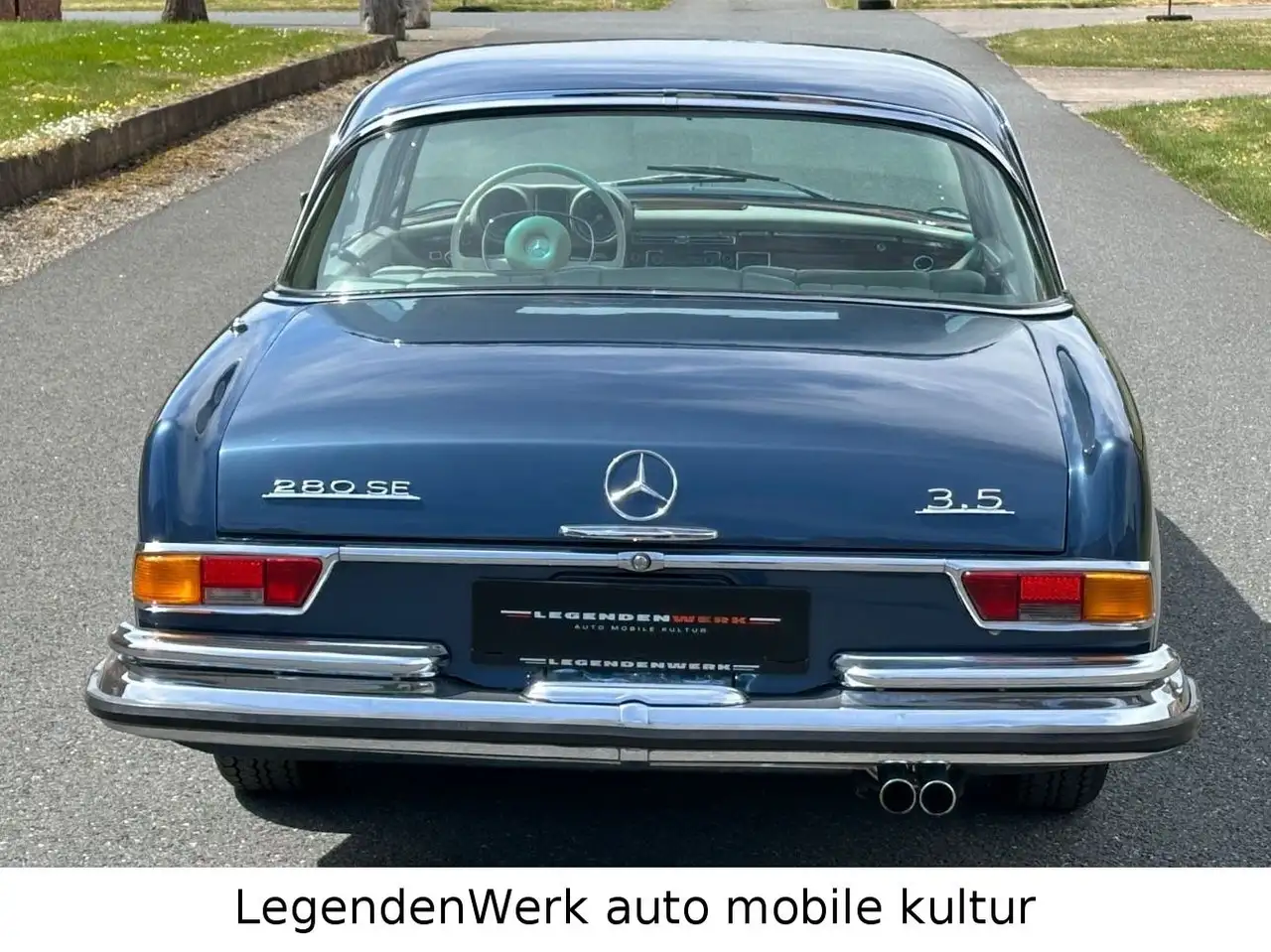 Mercedes-Benz 280 SE 3.5 W 111 Coupe BRD Schalter SSD Leder, foto 5