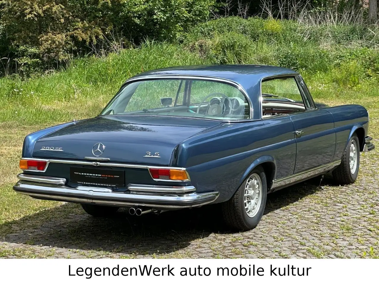 Mercedes-Benz 280 SE 3.5 W 111 Coupe BRD Schalter SSD Leder, foto 7