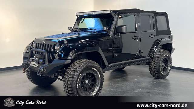 Imagine Jeep Wrangler Unlimited Sahara 4X4 RUGGED RIDGE-UMBAU