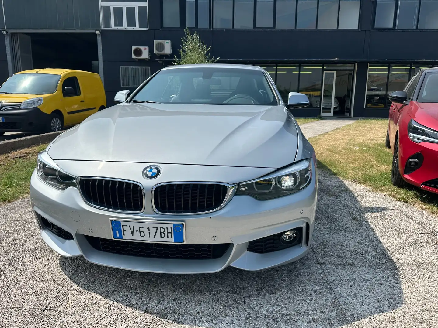 BMW 420 420d Cabrio Msport auto Grigio - 1