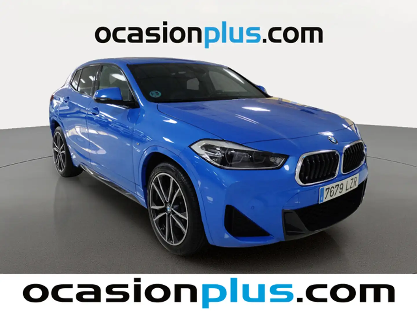 BMW X2 xDrive 20dA Bleu - 2