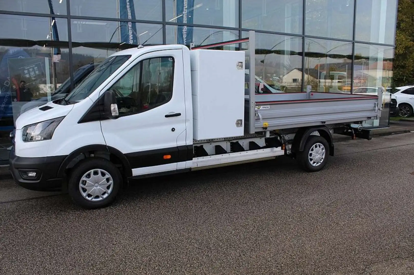 Ford E-Transit Transit E 3-SEITEN KIPPER 184PS *NETTO-AKTION* Weiß - 2