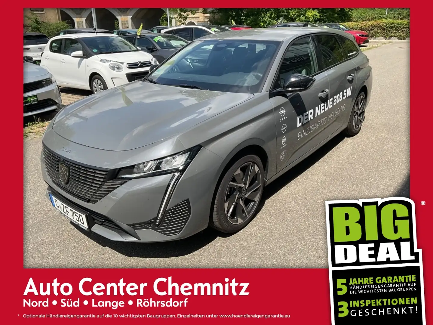Peugeot 308 SW Grau - 1