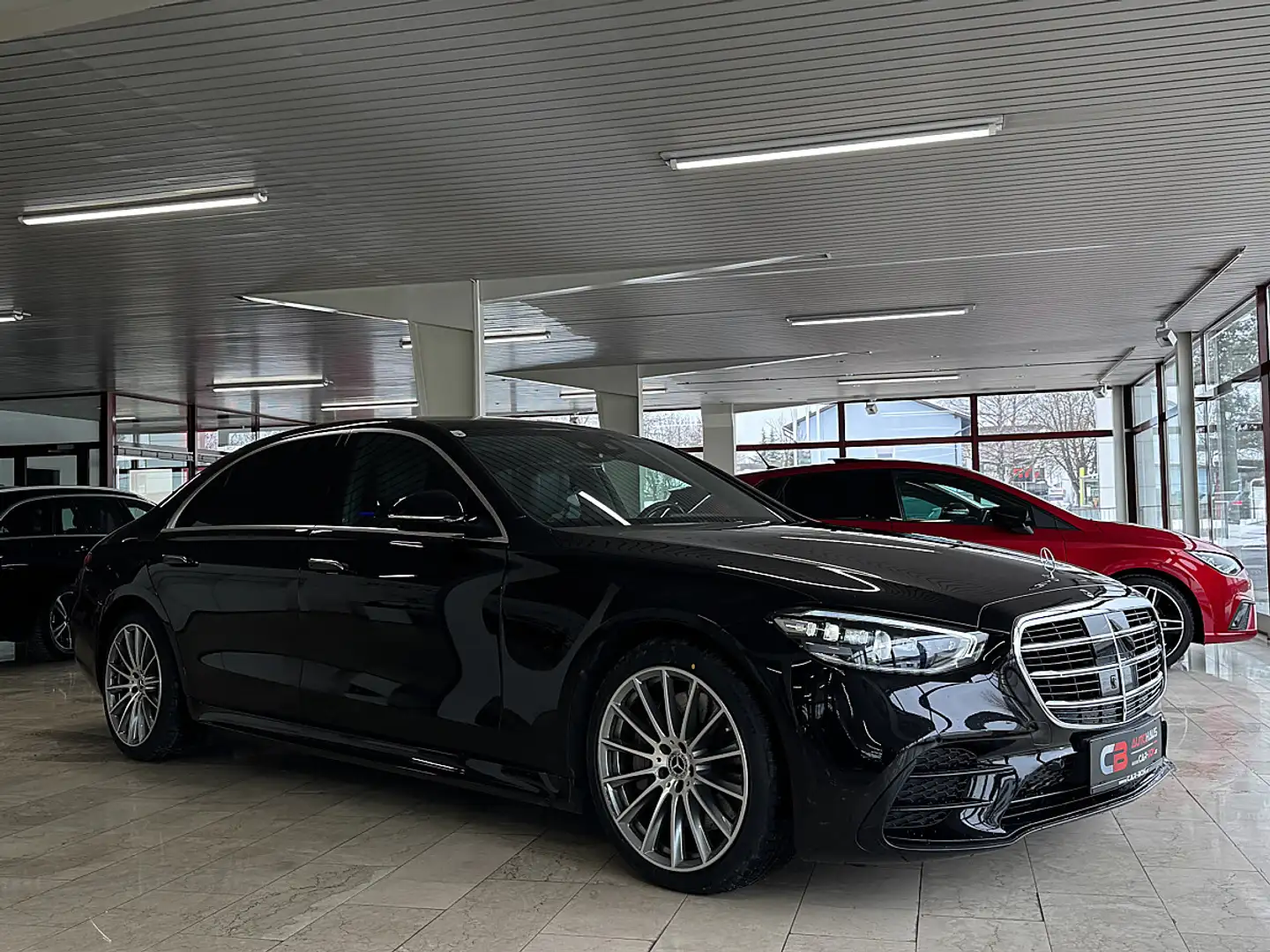 Mercedes-Benz S 350 d lang 4MATIC Aut. AMG Schwarz - 2