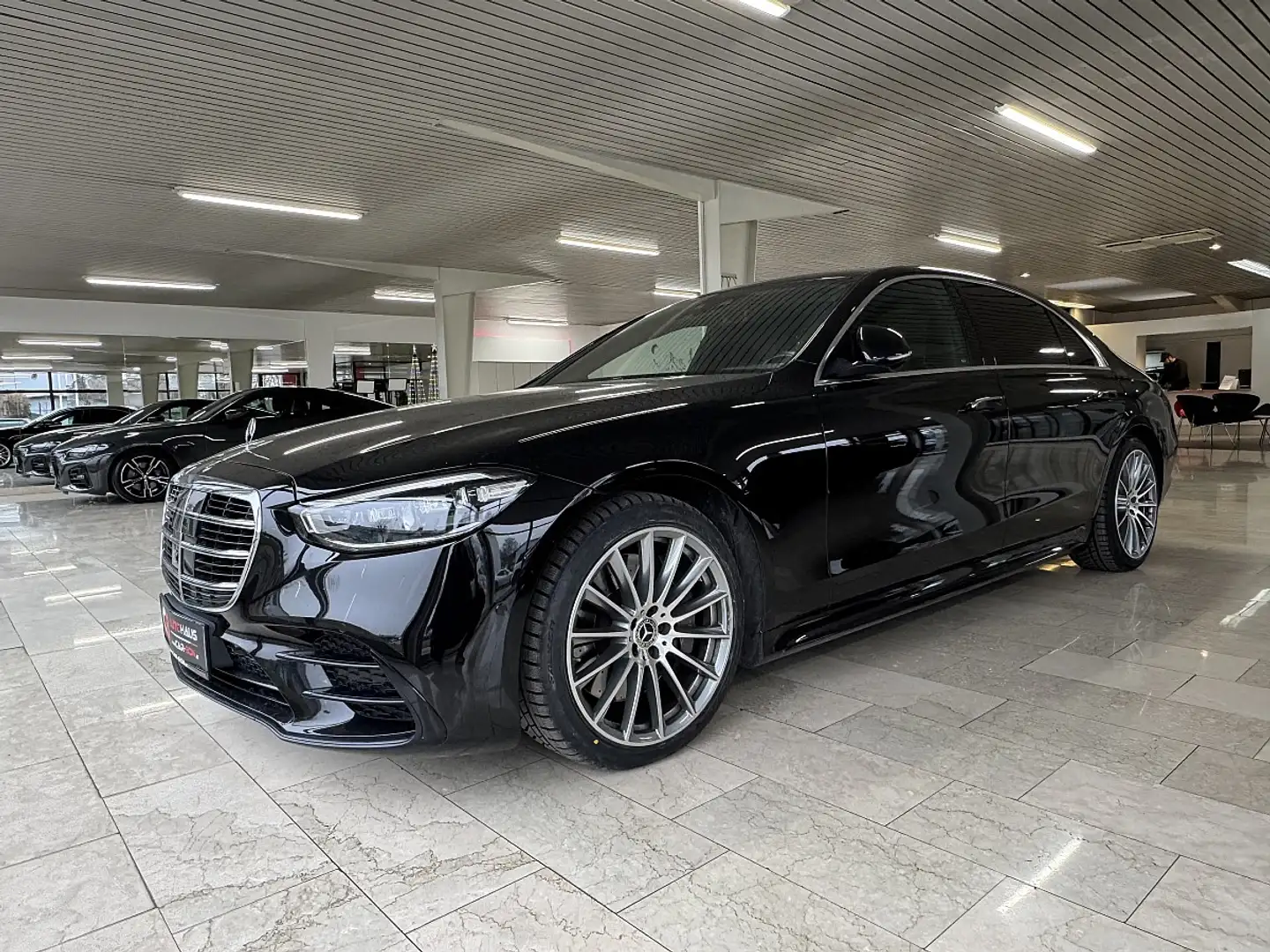 Mercedes-Benz S 350 d lang 4MATIC Aut. AMG Schwarz - 1